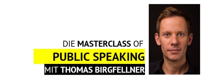 THOMAS BIRGFELLNER, MODERATION, PUBLIC SPEAKING COACH, TRAINING  &  BERATUNG